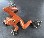 Bronze Frog Sculpture By Tim Cotterill  Also Known As The Frogman  
