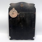 19th Antique Ebonite French Perpetual Calendar Clock Barometer Art Nouveau Paris