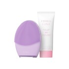 Foreo Luna 3 Face Cleansing Brush Sensitive Skin Purple Msrp219