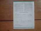 International 1200-b Pickup  4 X 4  Specification Sheet Brochure  Canadian 