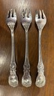 3 Reed   Barton Sterling Silver Francis I Cocktail Forks 5 5 8  New Mark