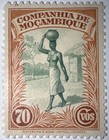 Travelstamps  1937 Mozambique Company  Stamps Scott  185 Girl Mognh