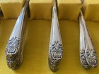 8 Place Settings 50 Piece Melody Meriden Mid Century Silverplate Flatware 1954