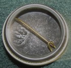 New York Daily News Sally Joy Brown Santa Claus Celluloid Pinback Button