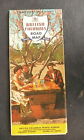 1960 British Columbia Highway Province Official  Road  Map Canada Campesites