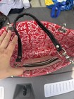 Coca-cola Red   White Logo Tote Bag With Black Straps  Soda Theme