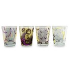 Disney Nightmare Before Christmas Halloween Town Mini Shot Glasses   Set Of 4
