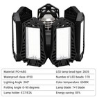 12000000lm Led Garage Light Bright Work Shop Ceiling Light Deformable Bulb Lamp