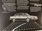 1984 Oldsmobile Cutlass Ciera V6 Diesel Print Ad