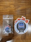 Brand New   Unused Mta Metro-north Railroad Open House Sticker   Lapel Pin 2026