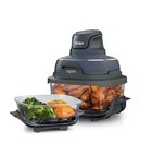  fash Sale  Ninja Crispi 4-in-1 Portable Glass Air Fryer Cooking System