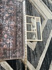 Vintage Style Area Rug With Floral Pattern