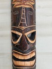 Tiki Mask 20  Wood Hawaiian Island Home Wall Decor Tribal African Polynesian