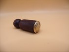 Vintage Metal   Wood Faux Nobility Lion Fancy Crown Sealing Wax Seal Stamp