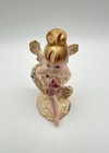 Josef Originals Sprite Pixie Fairy Figurine 5    Happy Anniversary Vintage As Is