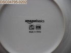 Qty   18  Amazonbasics Dinnerware Set  White