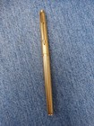 Vintage Parker 180 Barleycorn Gt France Fountain Pen 14k Gold F Nib