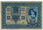 Yugoslavia     P-10     1 000 Kronen     Nd 1919       f-vf   Serbian Text  Stamp 