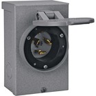 Reliance Controls Pb50 50-amp  cs6375  Nema 3r Power Inlet Box gray
