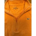 Vineyard Vines Boys Orange Quarter Zip Pullover Sweater Size Medium 12-14