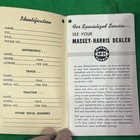 Vintage Farm Tractor Advertising Massey Harris Farmers Handy Guide Myers Farm