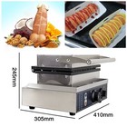 Kolice Commercial Waffle Maker Machine strange Shape Hot Dog Waffle Iron Machine