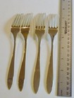 Vintage Dirigold Dirilyte Goldware Regal Flatware Silverware Dinner Fork