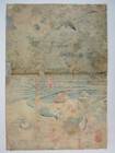 Kuniyoshi Woodblock Print  Tametomo s Archery  Edo Period Ukiyo-e