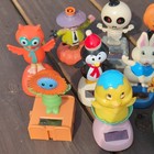 Solar Powered Dancing Bobble Figures   Flower Pots Lot Owl Penguin Bunny   More