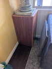 Antique  Onyx Marble Pedestal With Stand - Massive