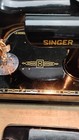 1955 Singer Featherweight 221k Sewing Machine With Case Tested Great Condition 