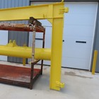 Wall Or Post Mount Jib Crane 17  180   Swing 15 x5-1 2  I-beam