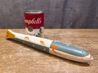 Hand Made painted Wood Carved Spear Fishing Decoy Tribal Inuit Folk Art