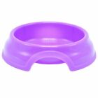 Pet Dog Cat Food Feeding Water Dish Bowl Plastic Plate Bowl 10 4 Oz  Diameter 5 