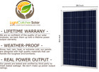 Solar Panel Kit 400 Watts 12-24v Polycrystalline Battery Charging Rv Boat Off-gr