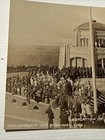 Vintage Real Photo Postcard Rppc Vista House Columbia River Oregon Cars Soldiers
