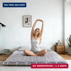 6th Generation Japanese Floor Futon Mattress - Extra-thick 9-layer Modern Futon