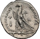 Ptolemaic  Ptolemy Ii Silver Tetradrachm 254 3 Bc Tyre Mint Ngc Ch Vf