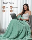 Super Soft Cozy Throw Blanket For Couch Bed - Fluffy Sherpa Fleece Reversible   