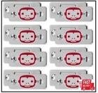 Ruby Monkey Magnets Ultra-thin Magnetic Plates Keep It All Shut  As-seen-on-tv