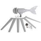 6a 12v 1200w Wind Turbine Generator Kit W 6 Blades Windmill Dc For Farming Home