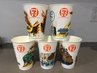 5 Vintage 7-11  7-eleven Marvel Comics  Mcu Fantastic Four Slurpee Cup Galactus