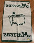 Masters Golf Towel Green   White From Augusta National Golf Course Free Ship
