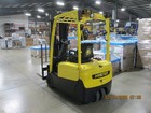 2021 Hyster J35xnt 3500lb Electric 4 Stage Mast 36-volt Sideshift Forklift  8