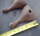 Set Of 2 Antique Cast Iron Legs Feet For Wood coal  Pot Belly Stove  psq 