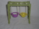 Fisher Price Loving Family Dollhouse Monkey Bars Swing Set 2 Swings Playground