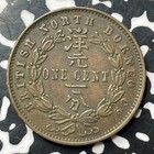 1888-h British North Borneo 1 Cent Lot mk274