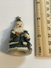 Santa Christmas Thimble Vintage Souvenir Collectible