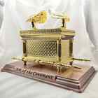 Figurine Ark Of The Covenant Golden Plated Copper Stand Jerusalem Replica 1pcs