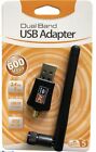 600mbps Wireless Usb Wifi Adapter Dongle Dual Band 2 4g 5ghz W antenna 802 11ac